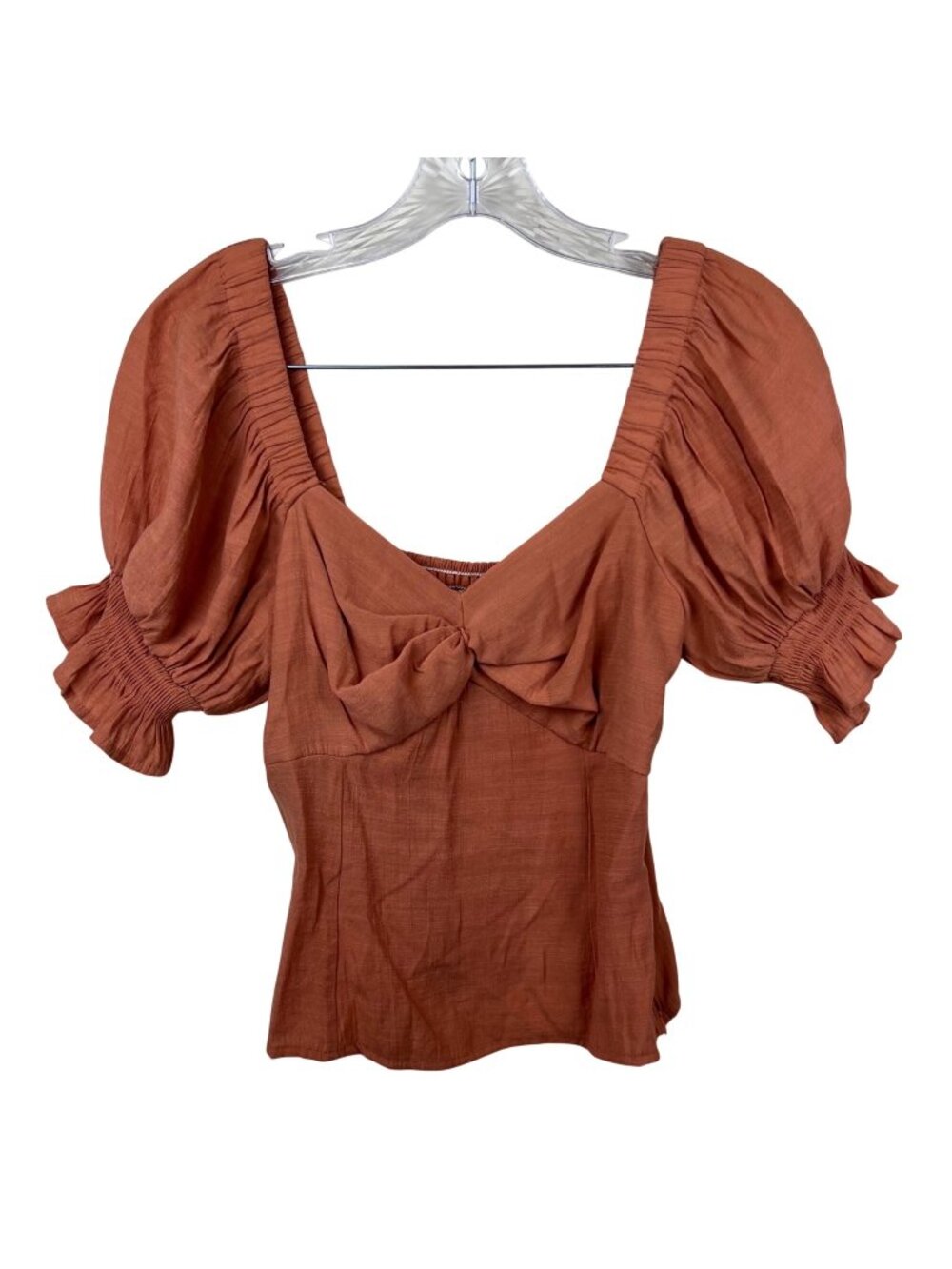 Nine West Puff Sleeve Crop